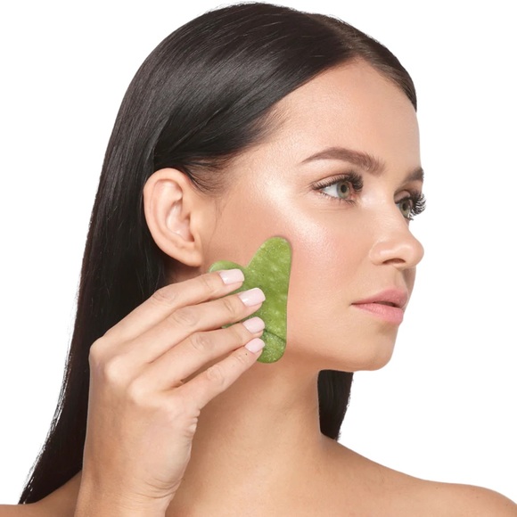 SOTM Skincare New Gua Sha Jade Stone Spa Skin Facial Sculpting Tool